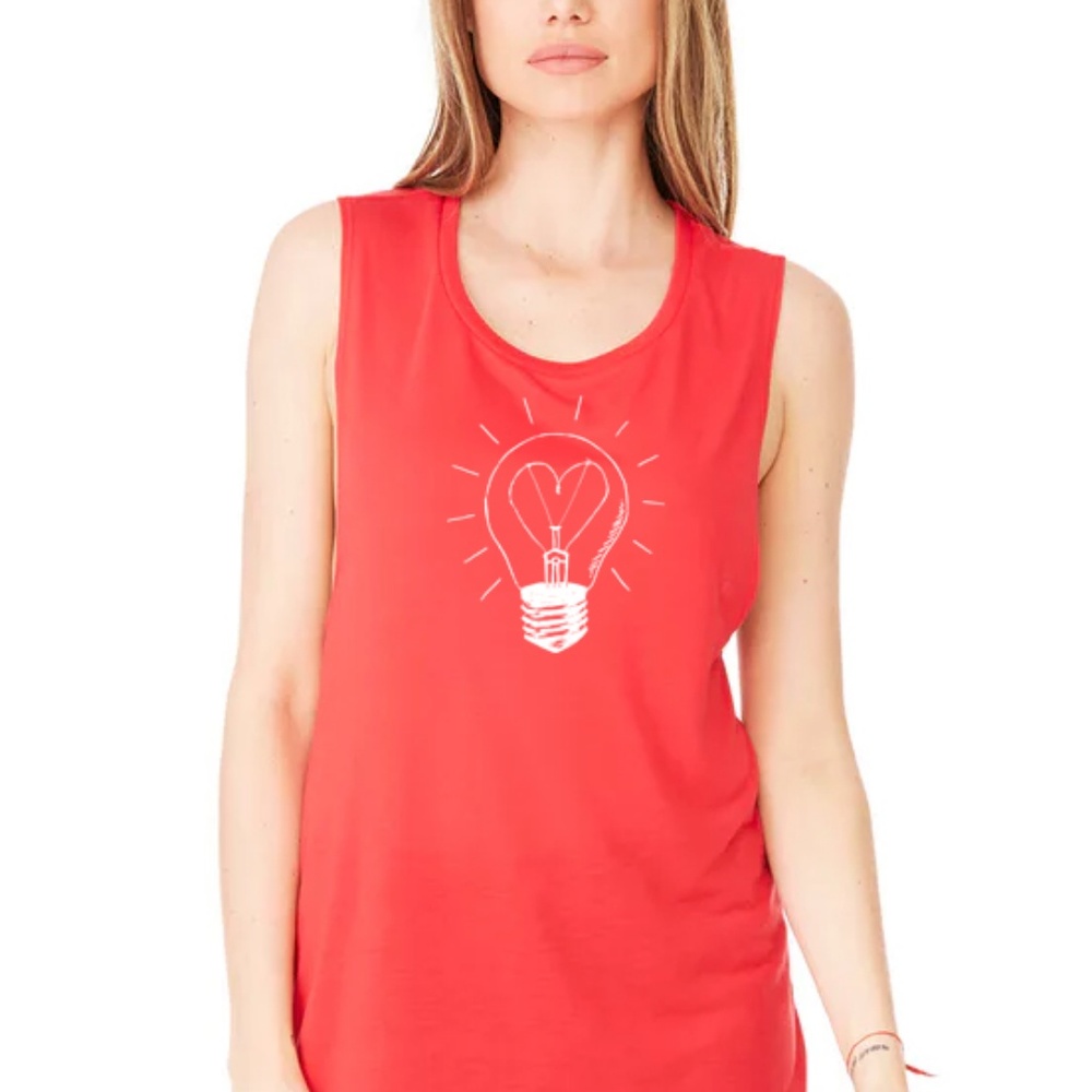 Bella Canvas Flowy Scoop Muscle Tank Top